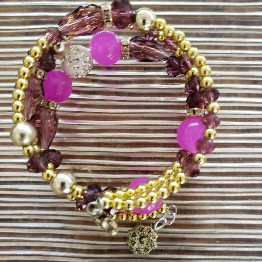 Multi-Colored Wrap Bracelet New - image 2